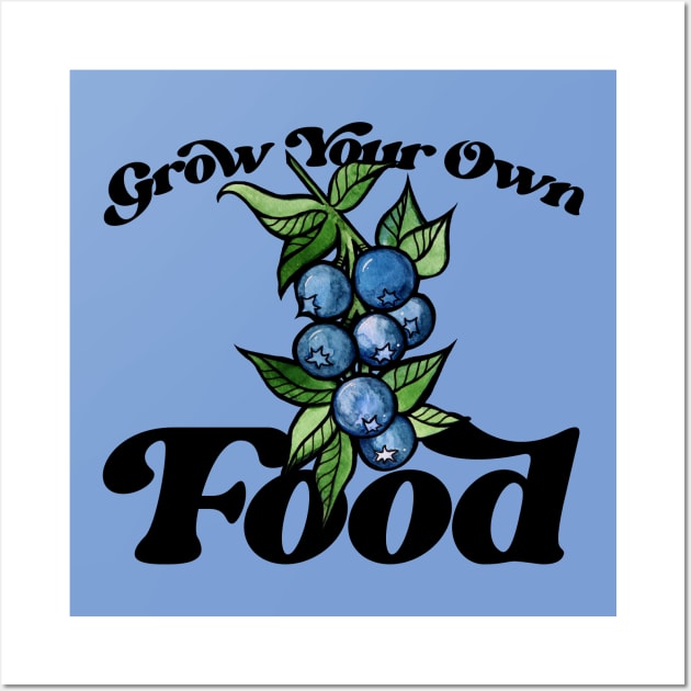 Grow your own Food Wall Art by bubbsnugg